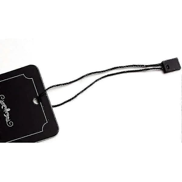 1000 kpl Ripustuslappunaru, Nylon Snap Lock Pin Loop -kiinnityskoukkunauha Helppo Nopea