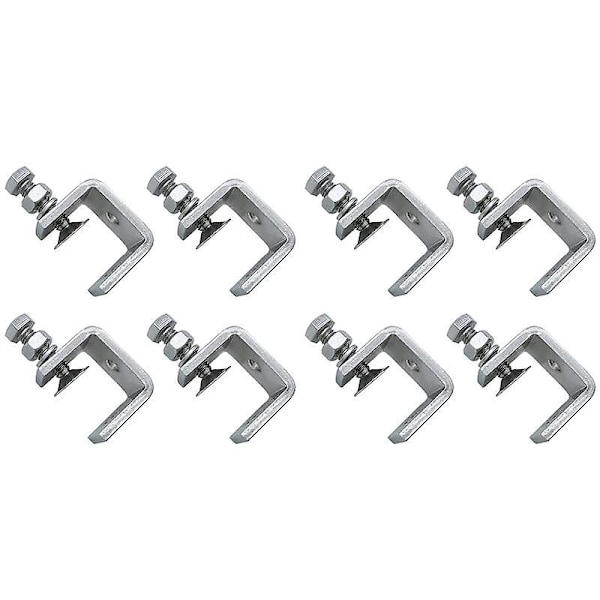 8pcs 16-25mm Heavy Duty Woodworking Clamp Set 304 Stainless Steel C Clamp Clamp Tools For Welding/c