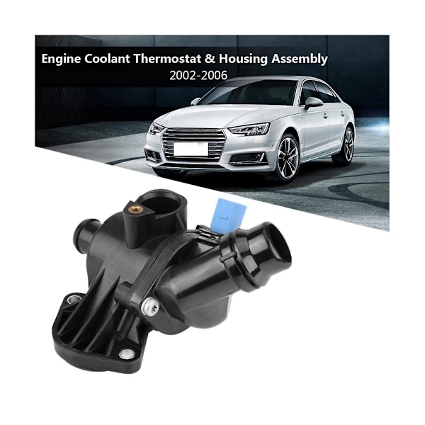 Auton moottorin jäähdytysnesteen termostaatti kotelo A4 1.8l 2002-2006 osanumero 06b121111k
