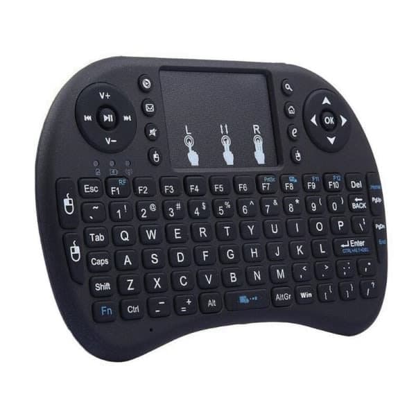 Trådløst minitastatur - QWERTY (Sort) Sort