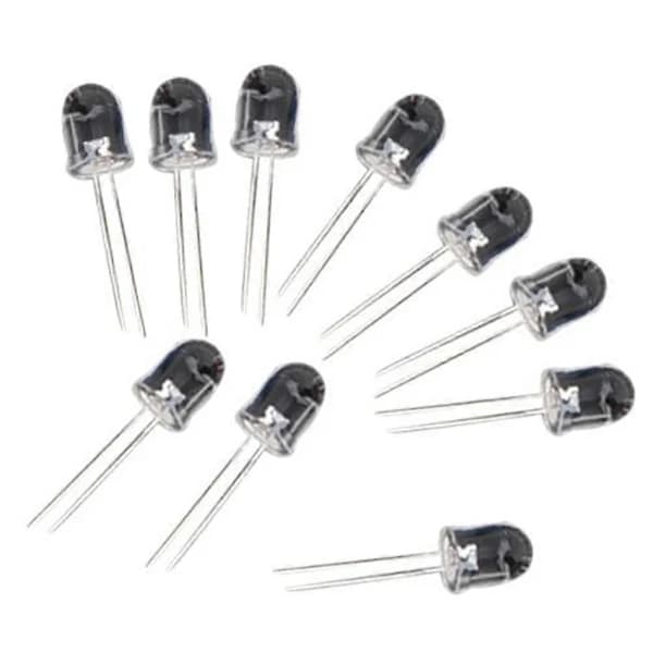 10 kpl UV LED-diodeja, suuritehoiset UV-valodiodit