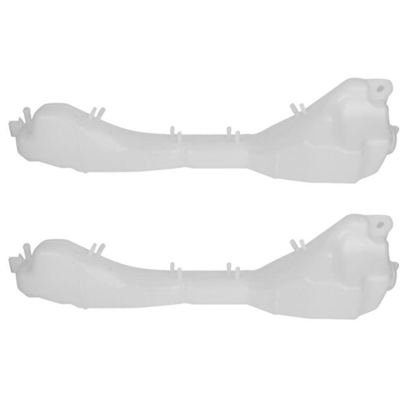 2x Radiator Ekspansjonstank Tank Flaske Med Lokk For 02-06 Cr-v 2.4l