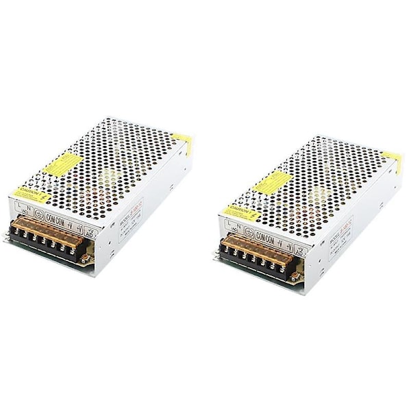 2x S-180-12 LED-remsljusdisplayströmbrytare DC 12V 15A 180W