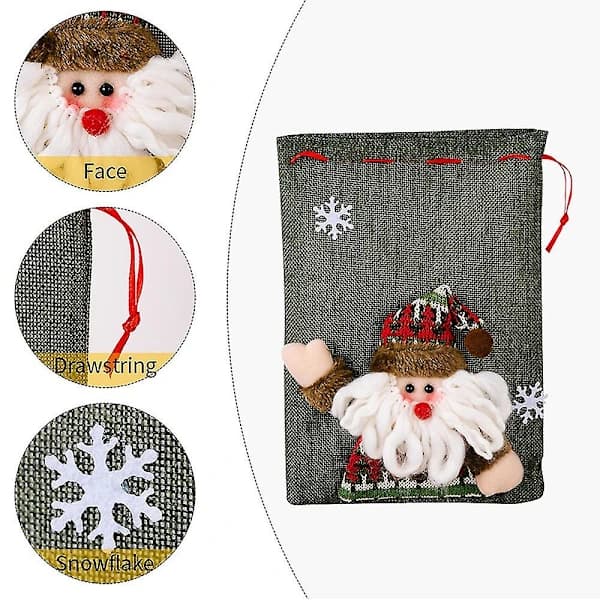 HA-Julklappspåse Jultomte Förpackningspåse Jul