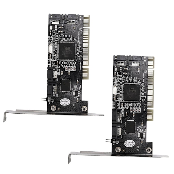 2x 3114 Array Card Sata Utvidelseskort 4-port Utvidelse Pci Til Sata Konverteringskort