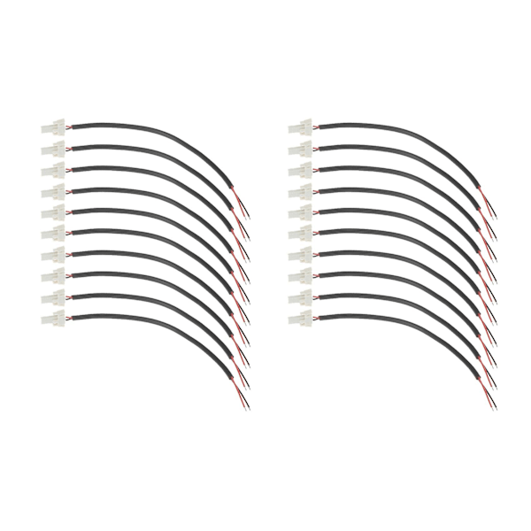 20 st LED Smart Bakljus Kabel Direkt Passar Elektrisk Scooter Delar Batteri Linje Fällbar Slitstark