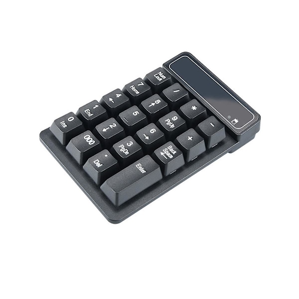 2.4ghz trådløst tastatur Mini Usb numerisk tastatur 19 taster talltastatur Numpad mottaker for regnskap