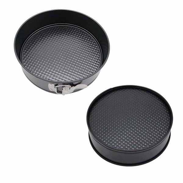 10 tum Non-Stick Lock Cake Pan Kolstål Springform Pan Pumpa Pan Bakeware Cake Bakformar Kökstillbehör