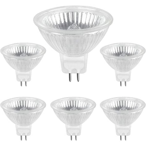 /HH/Halogenlampe MR11 12V 35W, Spotlight Pære MR11, 6 stk.
