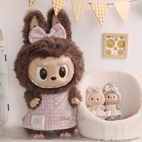 [HH] Zimomo 58cm Kläder Labubu Docka Kläder Popmart Zimomo Labubu Stor Storlek Designer Kläder Endast 58cm LLV clothes only