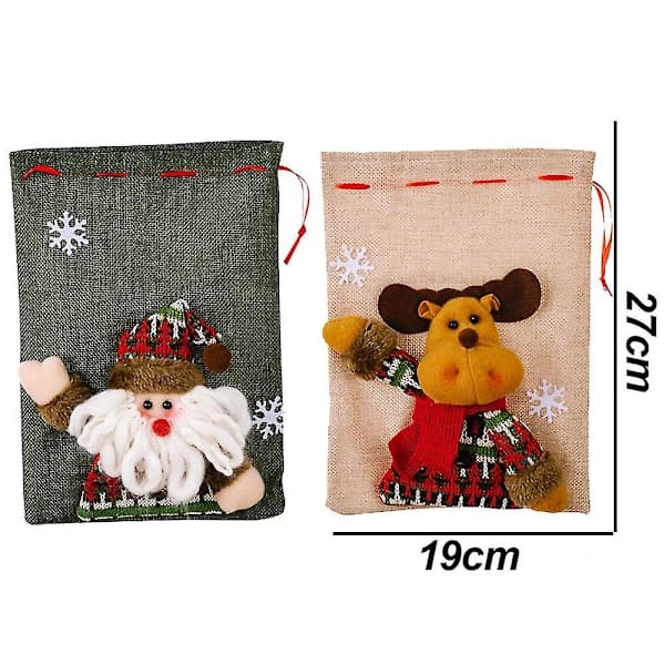 HA-Julklappspåse Jultomte Förpackningspåse Jul