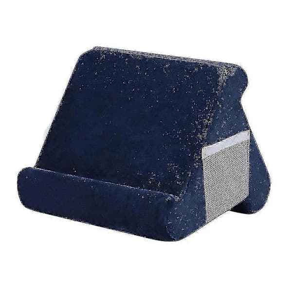 HA~Mjukt tabletstativ, multi-vinkel iPad-stativ med netlomme Navy