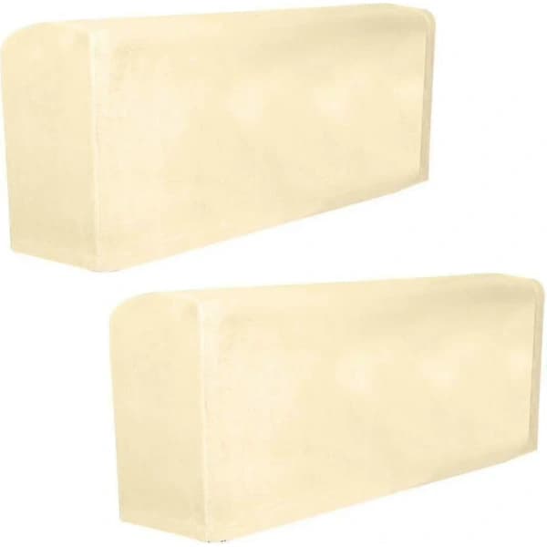 HA~2 stk Sofatrekk Armlenetrekk Stretch Sofabeskyttelse (beige)