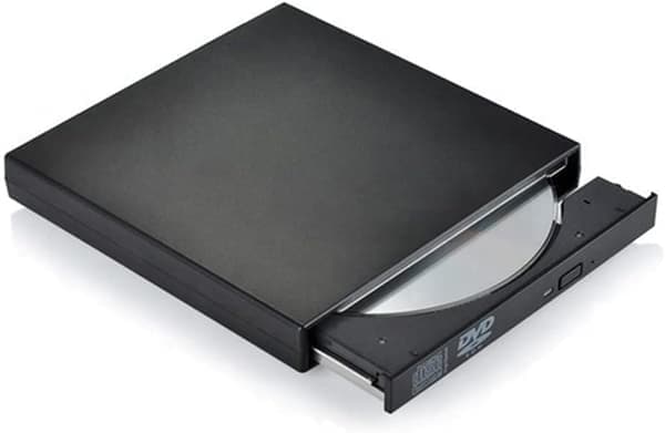 Ekstern DVD/CD-brenner 24x - Plug and Play, Rask og Stabil Brenning