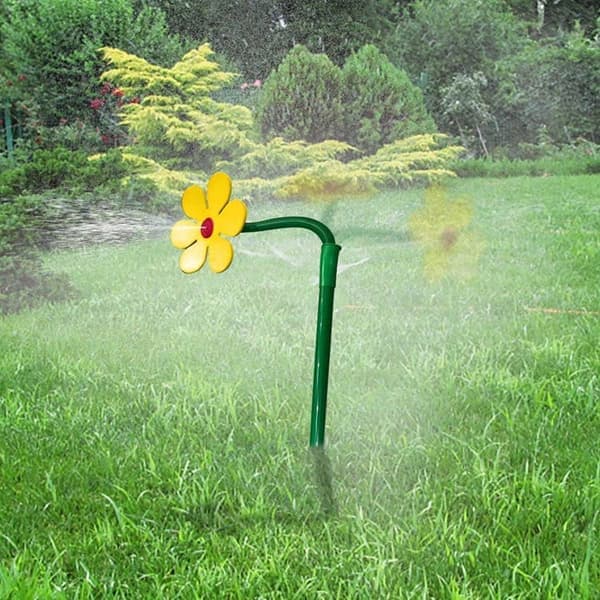 Havesprinkler 720° Rotationssprøjte – Plastplænevander/sprinkler til have