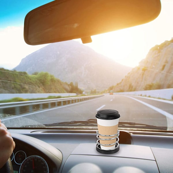 2 stk. Universal kopholder til bil - Kopholder til kaffekopper - Kopholder til flasker - Multifunktionel kopholder til bil