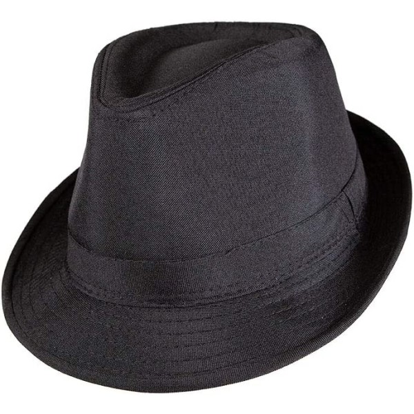 Kostymer Black Plain Hat