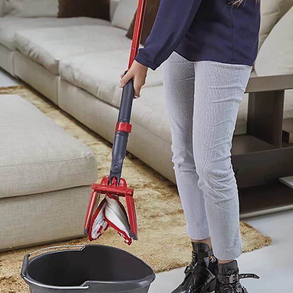 2-pakning moppehoder kompatible med Vileda Easytwist flatmopp
