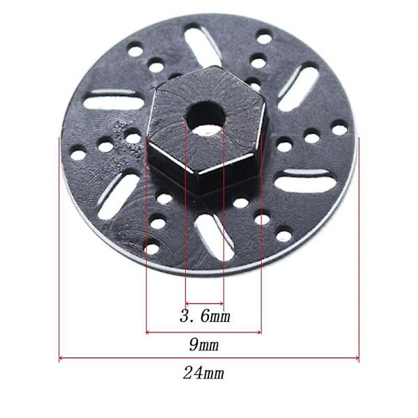 4 stk. 9mm hjulhexadapter bremseskive til Sg 1603 Sg1603 1/16 Rc bil,1