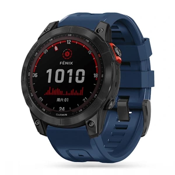 HA-Tech-Protect Garmin Fenix 5/6/6 Pro/7 Ranneke Marinblå 40