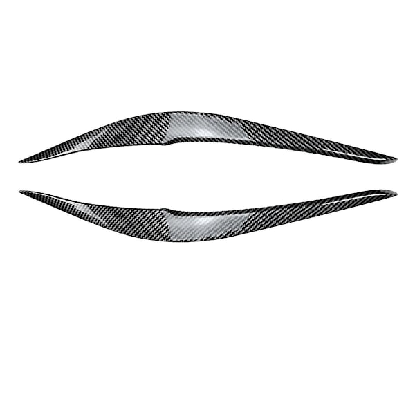For 2 Series F22 F23 2015-2019 Front Headlight Cover Garnish Strip Eyebrow Cover Trim Sticker Carbo