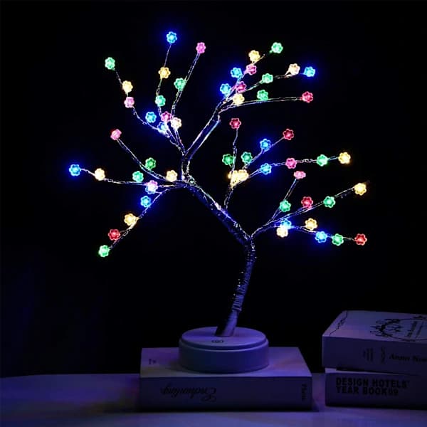 Julegranslys LED trelys interiør dekorativt lys style4