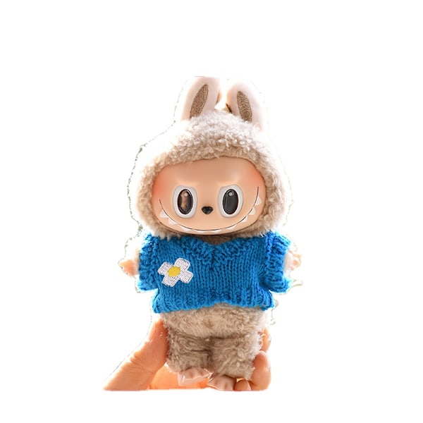 [HH] för POP MART Labubu 17cm PVC Kläder Monster Popmart Labubu Toand Kläder Other 33       only clothes