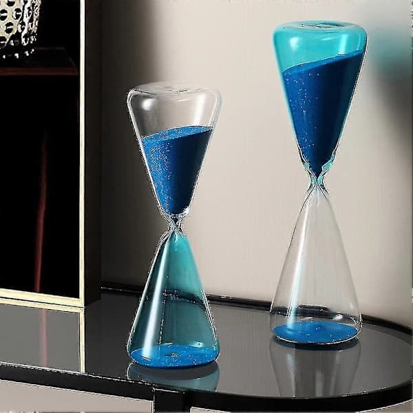 Sandtimer 10/15/30/60 Minutter Timeglass Timer For Stue Kontordekorasjon D 60 Minutter