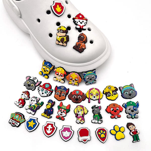 HA-31 stk Crocs Jibbitz Paw Patrol - Tilpas dine Crocs med
