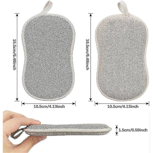 Dishcloths for Kitchen, Antibacterial, Washable, Reusable (8 Pack)