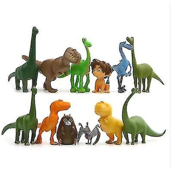 12 stk/parti Den Gode Dinosaur Arlo Figur Leketøysmodell