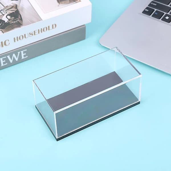 Skala 1:43 Transparent Akryl Hard Plastic Case Display Box for Bilmodellfigur
