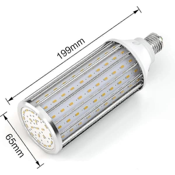 LED-lamper E27 60W 6000K - 5850lm, 160x5730smd Maislampe
