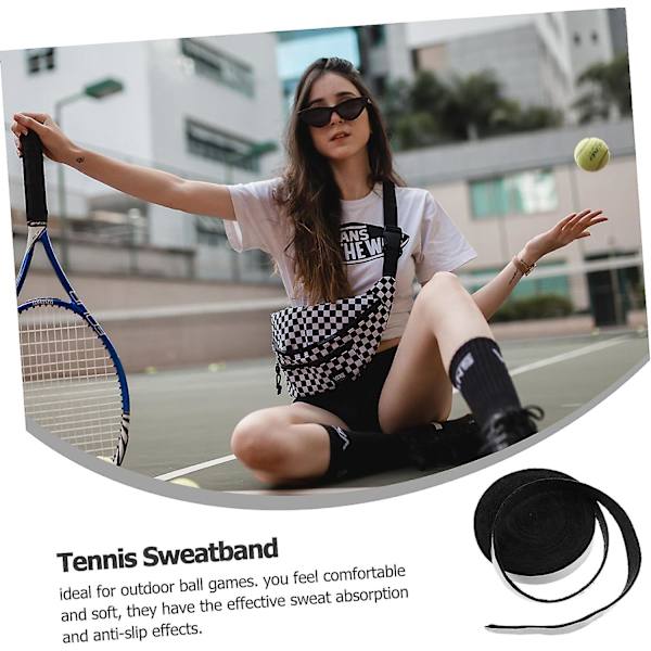 1 rull racketstropp sklisikker tape sportsteip sport håndkle tennisgrepstape tennisracket tilbehør racketball racket tennisracket overgrips Ra