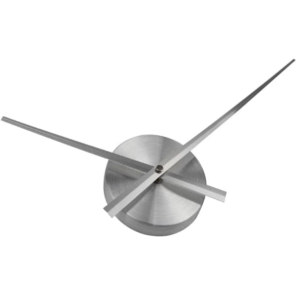 3D Urvisere, DIY Store Urvisere, Vægure 3D Boligindretning, Quartz Urmekanisme Tilbehør (Sort)