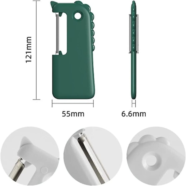 2 kuorintaveistä, kuorija, ruostumaton teräs, kääntyvät terät, sopii kaikenlaisiin vihanneksiin
