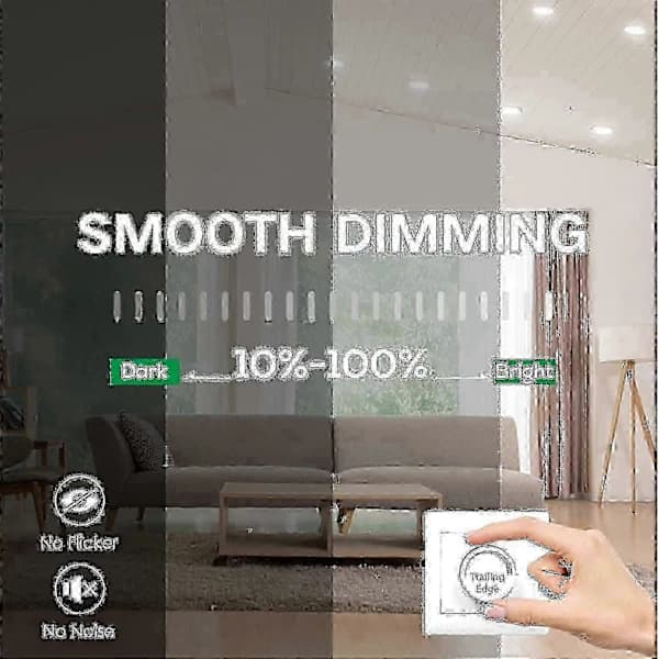 12 stk. 7W Vit LED Downlight Indbyggede Loftslamper Smal Spot Light