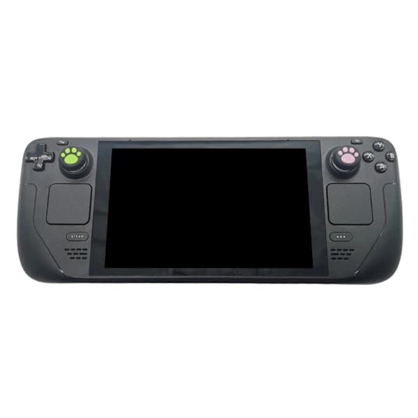HA-5 par tommelfingergreb Spilcontroller Søde kattepoter Killingepote Analog-Stick Beskyttere Silikone Joystick-hætter til Steam Deck