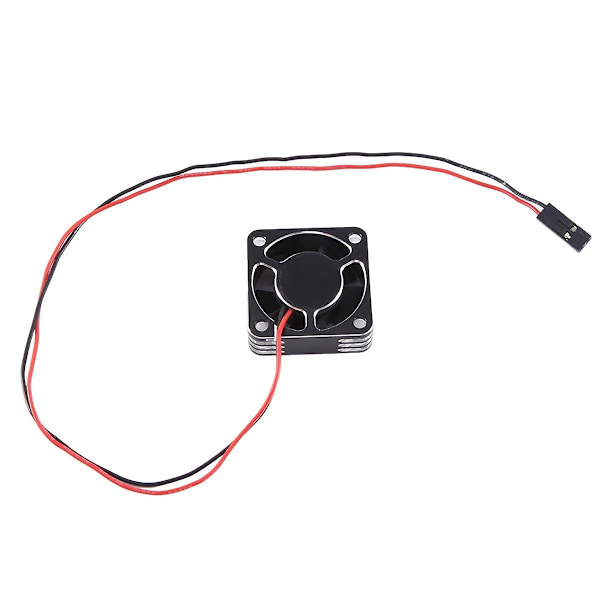 Metallskal Esc Motor 25mm Kylfläkt Hög Hastighet Värmeavledning Fläktkylare För Rc Bil Reservdel