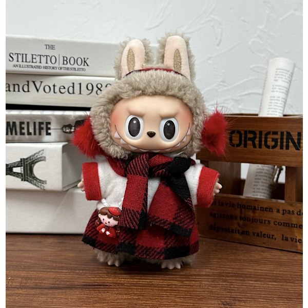 [HH]Styles Labubu Original Klädset Söt Plyschleksak Anpassning Tillhör Din Labubu 11 (excluding dolls)
