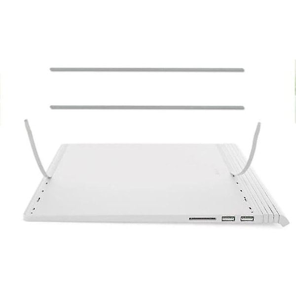 2 stk sklisikre strimler for Microsoft Surface Book 1/2 gummiføtter bunn erstatning