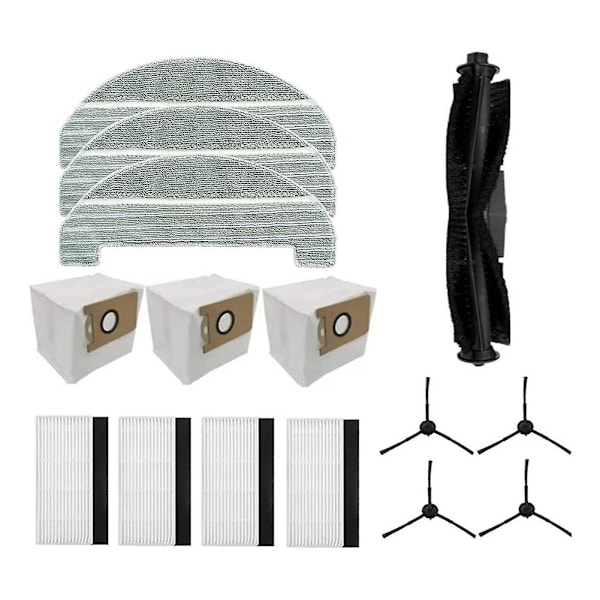 Fit til M8 Pro Robot Vacuum Mop Pads Støvposer Børste