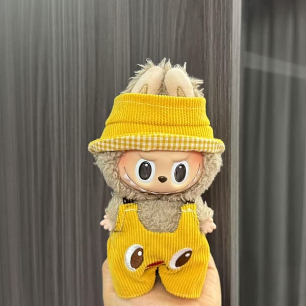 [HH] 17cm Labubu Kläder och Accessoarer Endast Designer, Dockor Ingår Ej, Labubus Original Klädset för La Bubu Docka for 17cm doll CN7