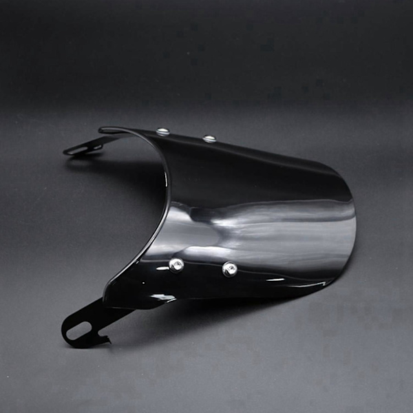 2 stk. Motorcykel Universal Tilbehør: 1 stk. Forlygte Vindskærm & 1 stk. 7 tommer Motorcykel Grill S