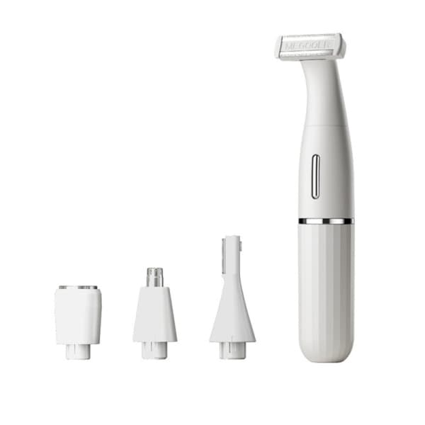 Epilator til kvinder, epilator til ansigt, skraber til intimområdet, 4-i-1