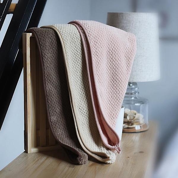 Naisten nopeasti kuivuvat pyyhkeet Mikrokuitu kangas Kuiva hiushattu myssyt Lady Turban Kylpyhuonepyyhe Imeytyvä suihkumyssy hiusasusteet