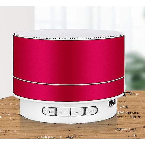 Metal Bluetooth-kaiuttimet, korkea basso, kannettava langaton, ensiluokkainen laatu, 360 asteen ympäröivä ääni
