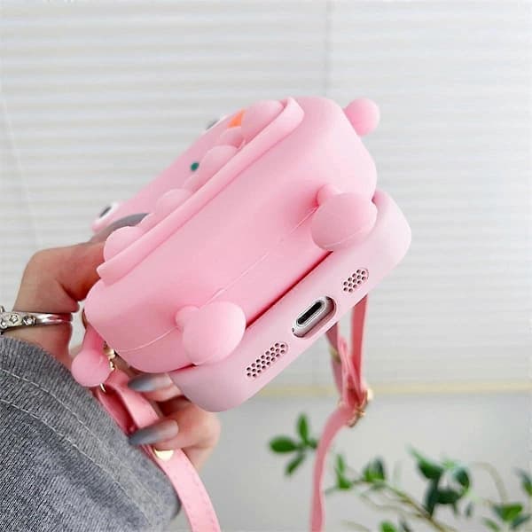 Roligt frø-etui til iPhone 15