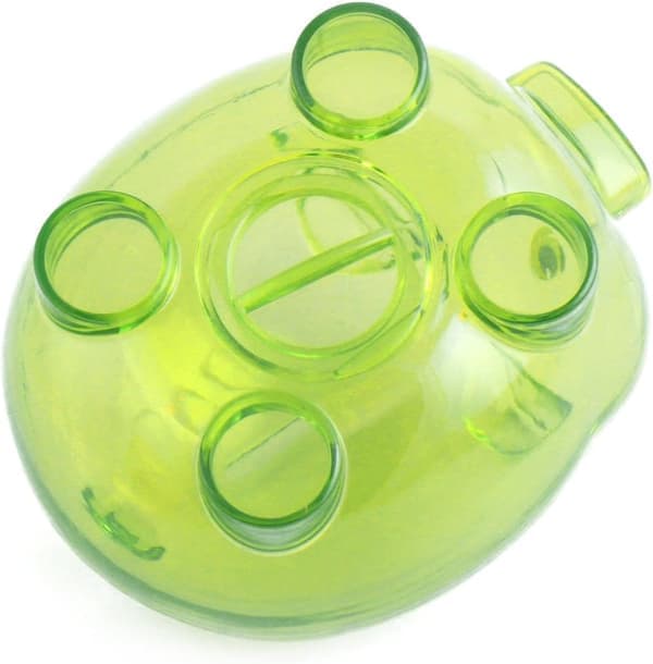 Plast Grisform Pengar Kontanter Cent Sparbössa Mynt Spargris Grön (Storlek: S)