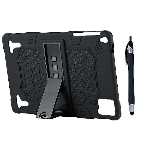 10,1 tommer tablet etui silikone etui tablet stand universel tablet etui justerbart stativ med kapacitiv pen